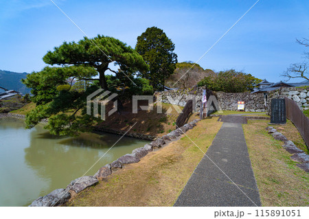 【重要伝統的建造物群保存地区】土居廓中 安芸土居の虎口と堀1 高知県安芸市 【重要伝統的建造物群保存地区】土居廓中 安芸土居の虎口と堀1 高知県安芸市 115891051