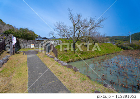 【重要伝統的建造物群保存地区】土居廓中　安芸土居の虎口と堀2　高知県安芸市 115891052