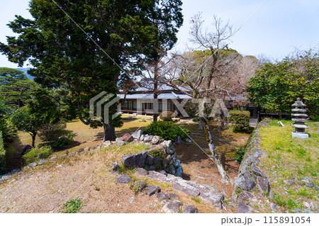 【重要伝統的建造物群保存地区】土居廓中　石垣と五藤家安芸屋敷　高知県安芸市 115891054