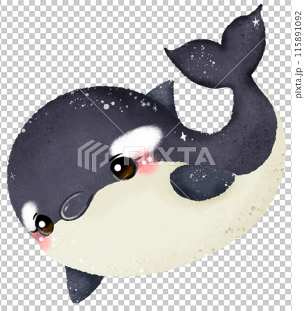 Watercolor Hand drawn illustration underwater animals Cute Orca whale marine wild life children clip art for textile, decoration, posters, inviation, greeting cards Watercolor Hand drawn illustration underwater animals Cute Orca whale marine wild life children clip art for textile, decoration, posters, inviation, greeting cards 115891092