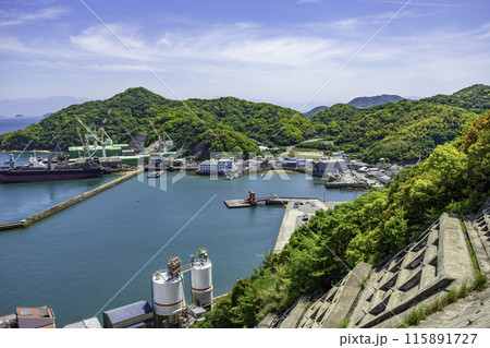 伯方島　伯方木浦港　フェリー桟橋　愛媛県今治市 115891727