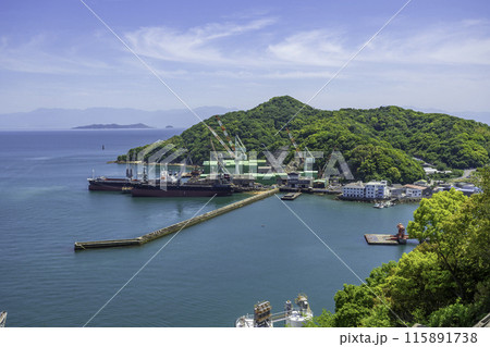 伯方島 伯方木浦港 村上秀造船 愛媛県今治市 伯方島 伯方木浦港 村上秀造船 愛媛県今治市 115891738