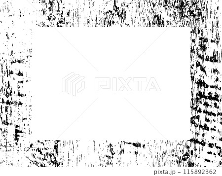 Black and white grunge. Distress overlay texture. Abstract surface dust and rough dirty wall background concept. Distress illustration simply place over object to create grunge effect. Vector EPS10. 115892362