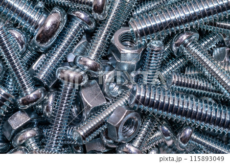 ネジの鉄素材イメージ 115893049