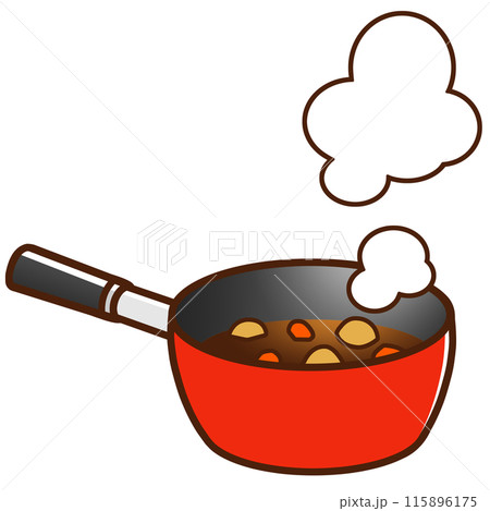 カレー（片手鍋） 115896175