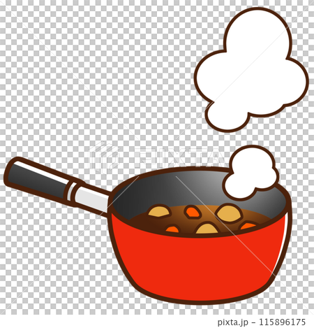 カレー（片手鍋） 115896175