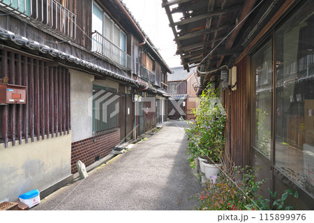 【黒江の町並み】 和歌山県海南市黒江 【黒江の町並み】 和歌山県海南市黒江 115899976