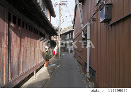 【黒江の町並み】 和歌山県海南市黒江 115899985