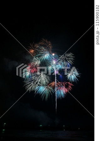 鳥取 四季の散歩 夏 花火 鳥取 四季の散歩 夏 花火 115900182