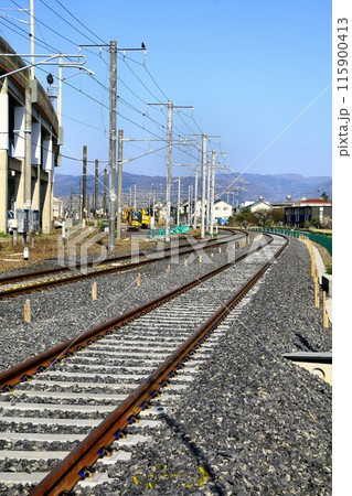 東北新幹線のボトルネック… 福島駅の平面交差を解消する建設中の『新幹線アプローチ線』 東北新幹線のボトルネック… 福島駅の平面交差を解消する建設中の『新幹線アプローチ線』 115900413