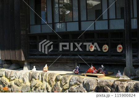 鳥取　四季の散歩　用瀬の流し雛 115900824