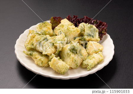 イカと青のりの天ぷら イカと青のりの天ぷら 115901033