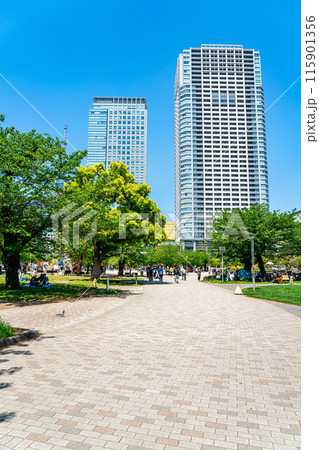 【東京都】爽やかな新緑が綺麗な錦糸公園 115901356