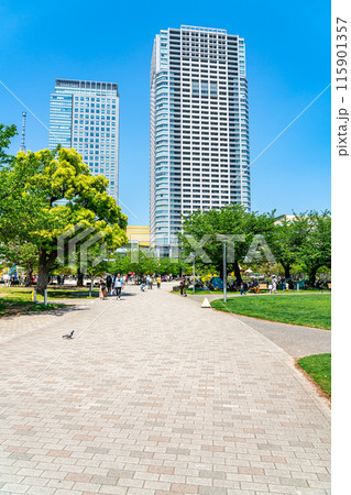 【東京都】爽やかな新緑が綺麗な錦糸公園 115901357