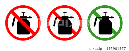 No pesticides pest spray harmful chemicals sprayer fungicide herbicide emblem label sticker 115901577