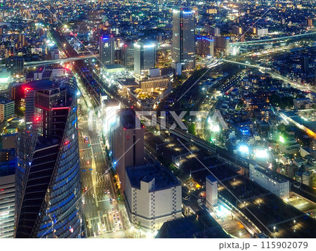 展望台から見る夜景 115902079