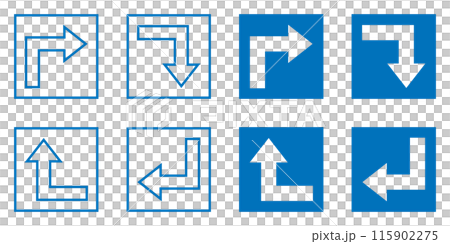 箭頭圖示設定藍色 115902275