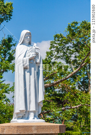 「北海道」トラピスチヌ修道院の風景　函館市 115902680