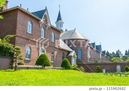 「北海道」トラピスチヌ修道院の風景　函館市 115902682