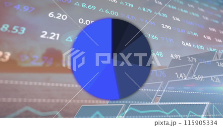 Image of diagram over data processing Image of diagram over data processing 115905334