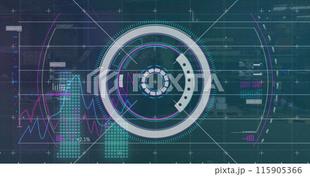 A digital image of a scanning interface against a black background 115905366
