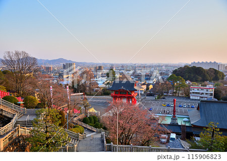 《愛知県》犬山市成田山から望む町並み 115906823