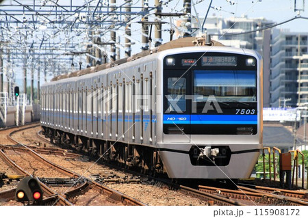 【北総鉄道】7500形（北総線：新鎌ヶ谷駅） 115908172