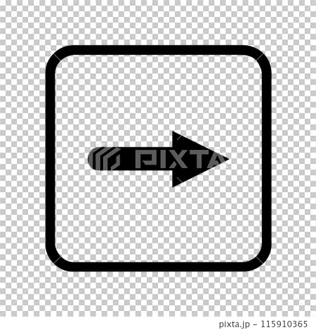 right black arrow 115910365
