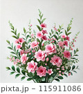 ピンクの花束 115911086
