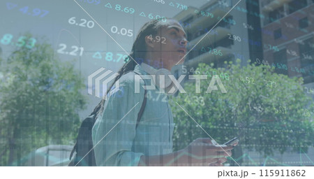 Image of financial data processing and stock market Image of financial data processing and stock market 115911862