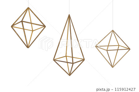 北欧の伝統的なオーナメント ヒンメリ シンプルな八面体 輪郭線のあるイラスト 北欧の伝統的なオーナメント ヒンメリ シンプルな八面体 輪郭線のあるイラスト 115912427