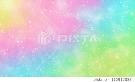 虹色グラデーション ヨガラグ 虹色グラデーション背景のイラスト素材 [FYI05073924] | ストック