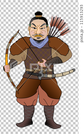 Illustration of Aterui, Chief of the Emishi 115913293