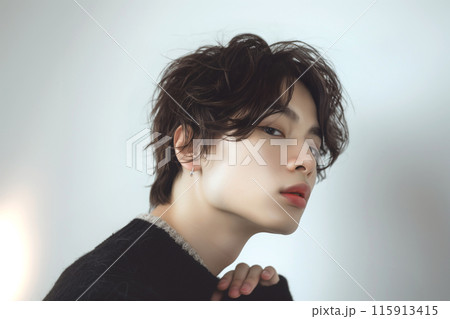 アジア人男性 メンズビューティー アジア人男性 メンズビューティー 115913415