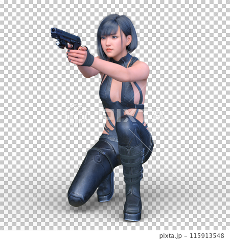 女性戦士 115913548