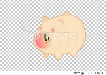 蚊遣り豚のアイコンイラスト 115913691
