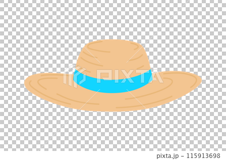 Straw hat icon illustration Straw hat icon illustration 115913698