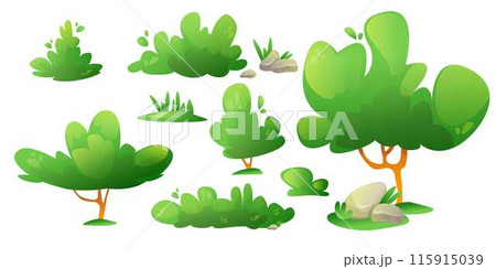 Summer or spring landscape creation nature element Summer or spring landscape creation nature element 115915039