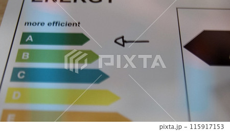 Image of close up of energy table 115917153