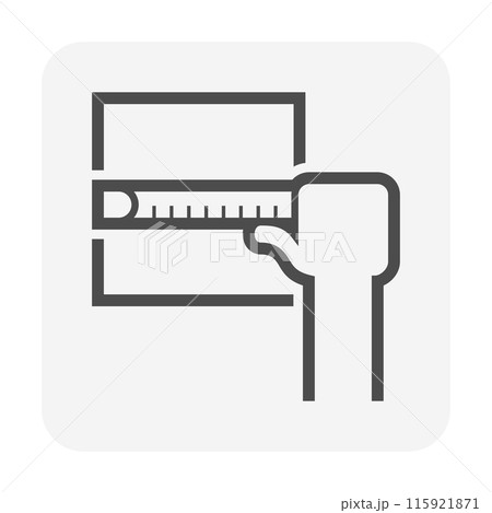 Floor construction vector icon, to install, laying or repair. 115921871