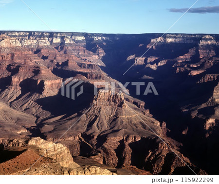 Mountains background. High mount, rocks and hills landscape 115922299