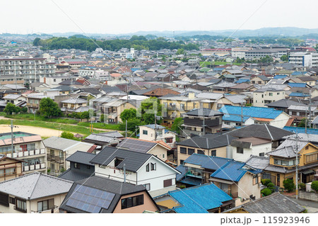 奈良市・大和西大寺駅周辺の街並み風景 奈良市・大和西大寺駅周辺の街並み風景 115923946