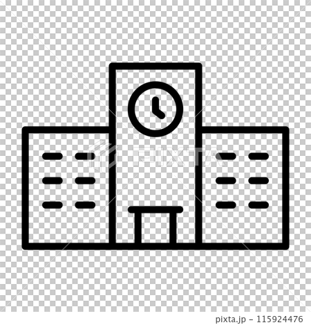 学校のアイコン 115924476