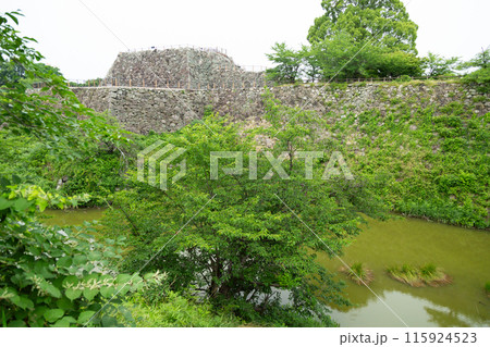 奈良県・大和郡山市の郡山城跡 奈良県・大和郡山市の郡山城跡 115924523