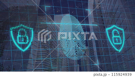 Image of scope scanning over data processing 115924939