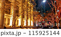 イルミネーションが輝く街並み 115925144