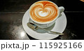 ラテアートがある渋谷のカフェ 115925166