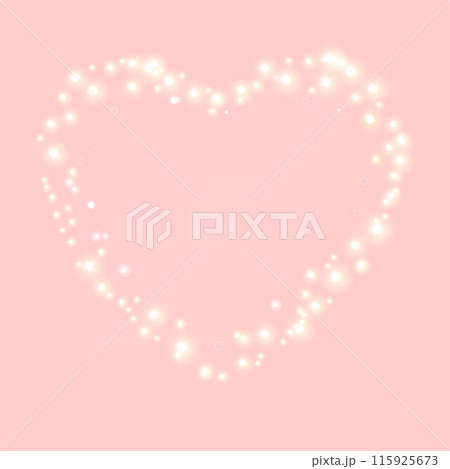 Heart made with sparkles or glitter, love symbol isolated on transparent background. 3D vector holiday element. Heart made with sparkles or glitter, love symbol isolated on transparent background. 3D vector holiday element. 115925673