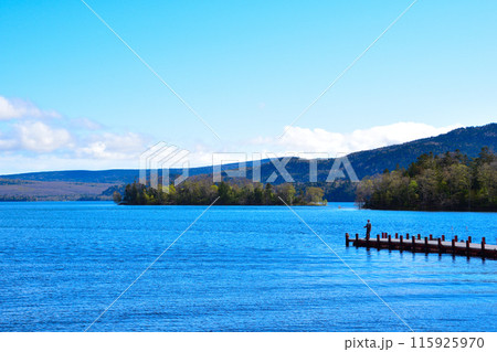 春　阿寒湖畔 115925970