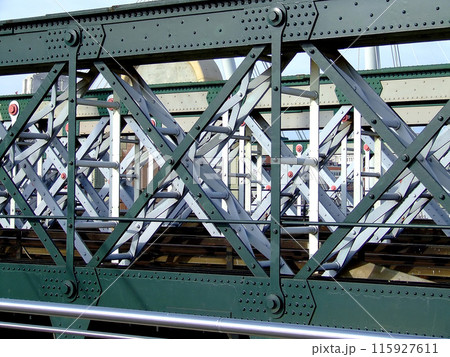Rail bridge Rail bridge 115927611